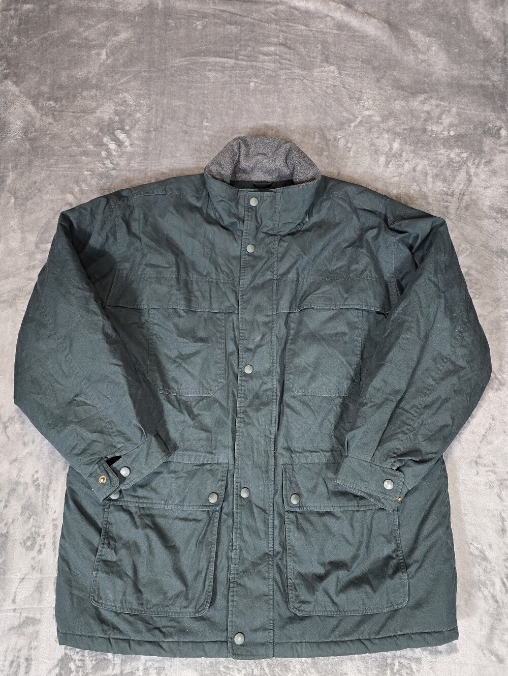 Vintage David Taylor Green Winter Jacket Size XL Snow Ski Parka